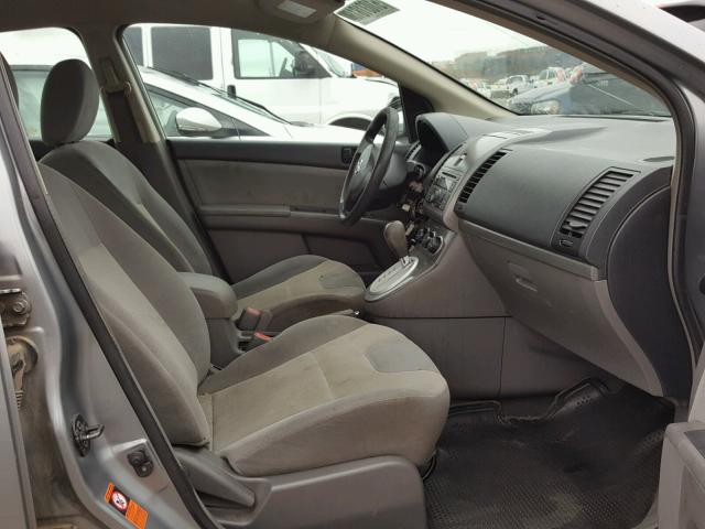 3N1AB61E59L671002 - 2009 NISSAN SENTRA 2.0 GRAY photo 5