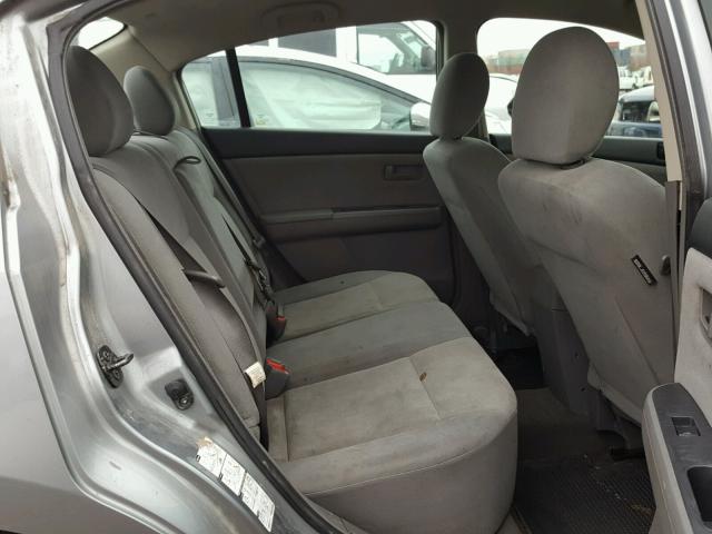 3N1AB61E59L671002 - 2009 NISSAN SENTRA 2.0 GRAY photo 6