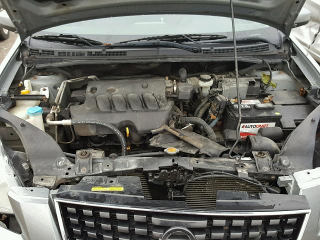 3N1AB61E59L671002 - 2009 NISSAN SENTRA 2.0 GRAY photo 7