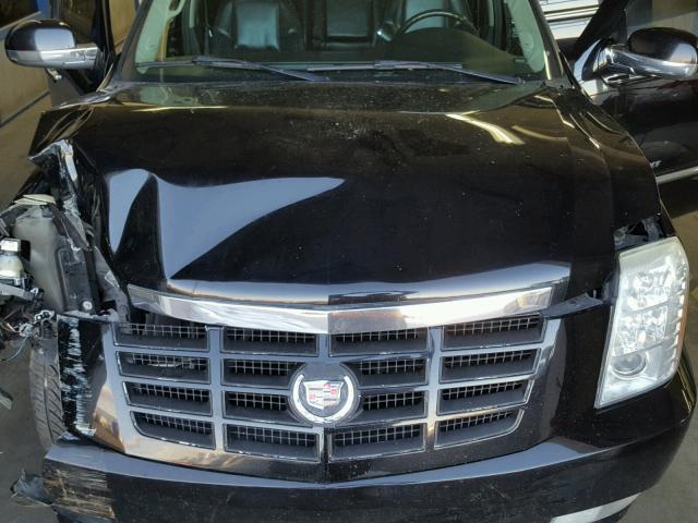 3GYFK62848G142539 - 2008 CADILLAC ESCALADE E BLACK photo 7