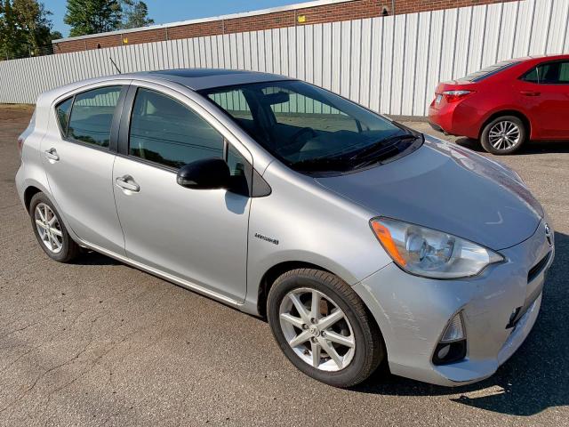 JTDKDTB33D1036075 - 2013 TOYOTA PRIUS C SILVER photo 1