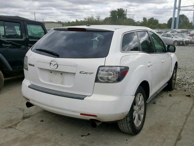 JM3ER293X70139283 - 2007 MAZDA CX-7 WHITE photo 4