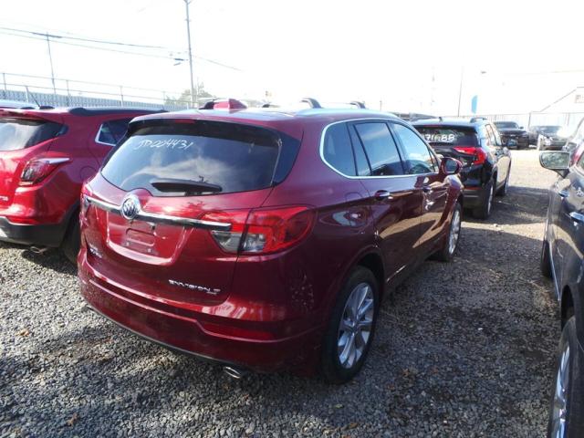 LRBFX3SX9JD004431 - 2018 BUICK ENVISION P RED photo 3