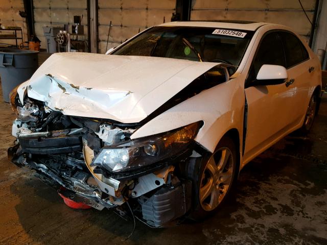JH4CU2F60CC007069 - 2012 ACURA TSX TECH WHITE photo 2