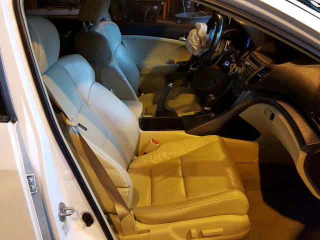 JH4CU2F60CC007069 - 2012 ACURA TSX TECH WHITE photo 5