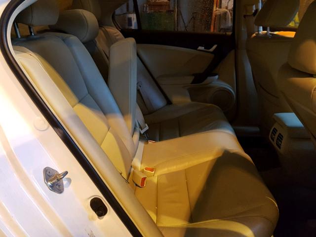 JH4CU2F60CC007069 - 2012 ACURA TSX TECH WHITE photo 6