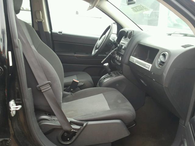 1C4NJCBA2GD743434 - 2016 JEEP COMPASS SP შავი ფოტო 5