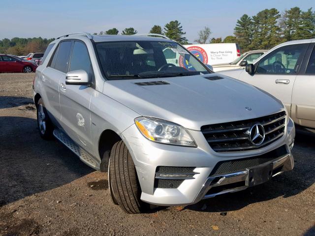 4JGDA7DB8CA092410 - 2012 MERCEDES-BENZ ML 550 4MA SILVER photo 1