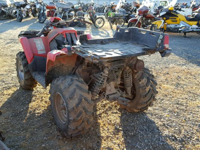 4XATN50A09A525045 - 2009 POLARIS SPORTSMAN RED photo 3