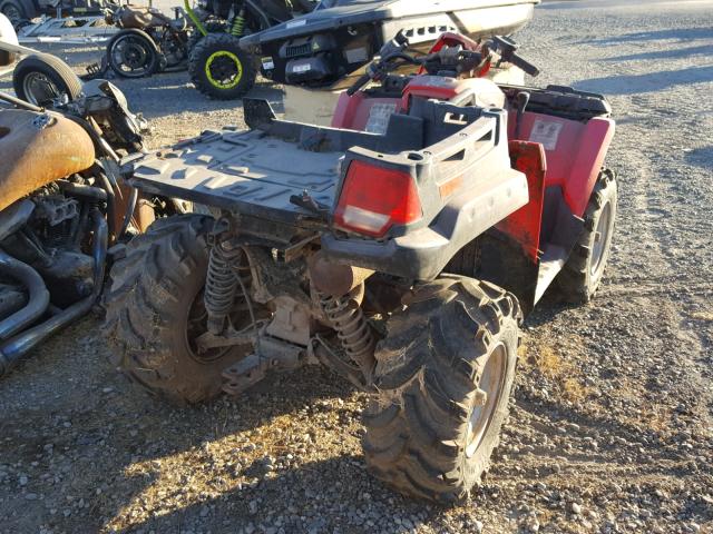 4XATN50A09A525045 - 2009 POLARIS SPORTSMAN RED photo 4