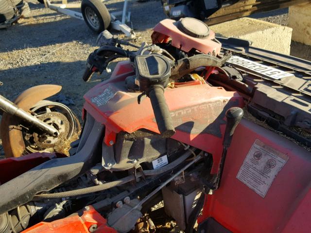 4XATN50A09A525045 - 2009 POLARIS SPORTSMAN RED photo 5