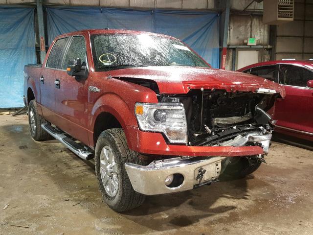 1FTFW1EF2EKD24428 - 2014 FORD F150 SUPER RED photo 1