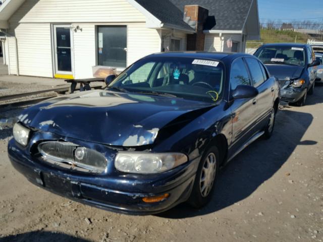 1G4HP52K144143513 - 2004 BUICK LESABRE CU BLUE photo 2