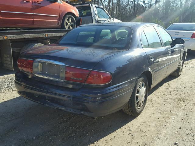 1G4HP52K144143513 - 2004 BUICK LESABRE CU BLUE photo 4