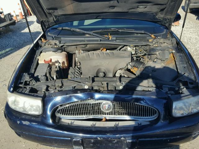 1G4HP52K144143513 - 2004 BUICK LESABRE CU BLUE photo 7