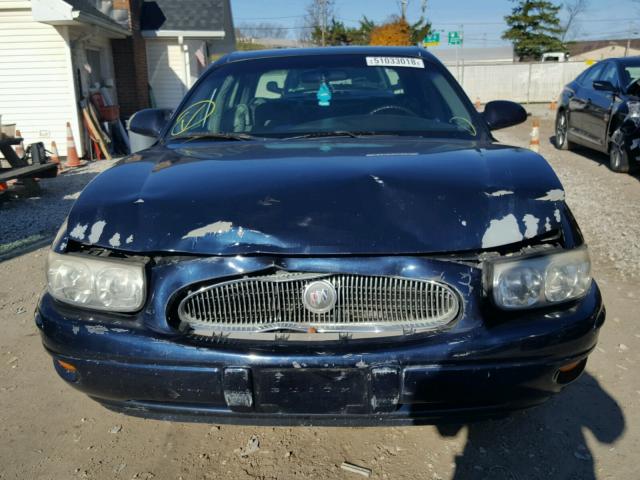 1G4HP52K144143513 - 2004 BUICK LESABRE CU BLUE photo 9