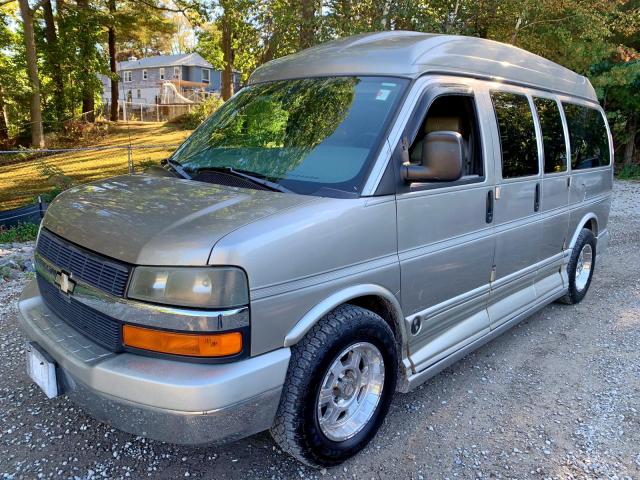 1GBFG15T041146272 - 2004 CHEVROLET EXPRESS G1 SILVER photo 2