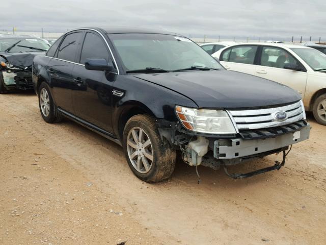 1FAHP24W88G170415 - 2008 FORD TAURUS SEL BLACK photo 1