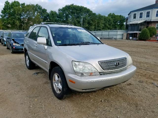 JTJHF10U210209510 - 2001 LEXUS RX 300 SILVER photo 1