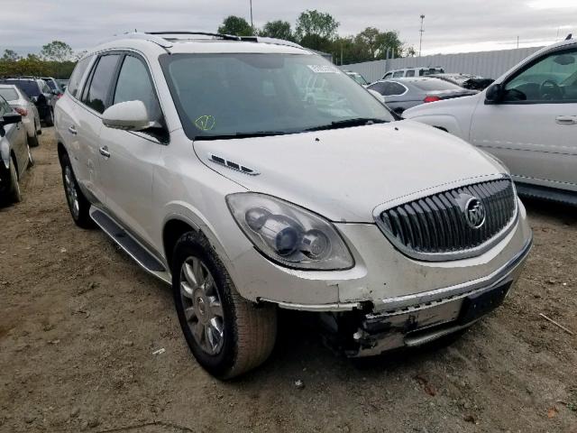 5GAKVDED5CJ229495 - 2012 BUICK ENCLAVE WHITE photo 1