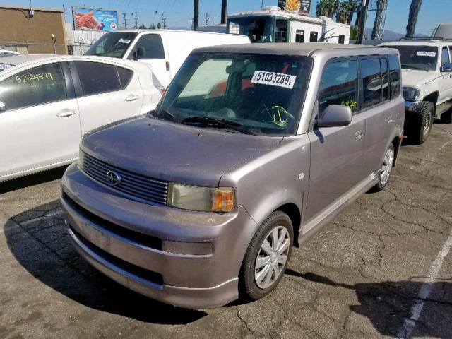 JTLKT324440135963 - 2004 TOYOTA SCION XB 灰色 照片 2