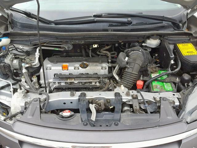 2HKRM4H77DH650215 - 2013 HONDA CR-V EXL SILVER photo 7