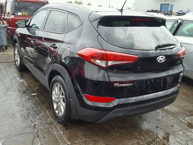 KM8J3CA42GU192261 - 2016 HYUNDAI TUCSON LIM BLACK photo 3