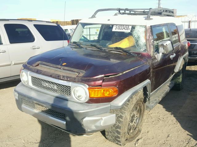 JTEBU11F470076817 - 2007 TOYOTA FJ CRUISER TWO TONE photo 2