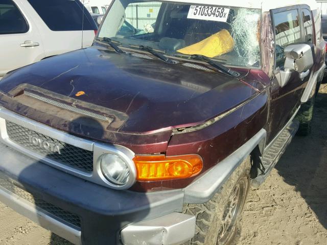 JTEBU11F470076817 - 2007 TOYOTA FJ CRUISER TWO TONE photo 9