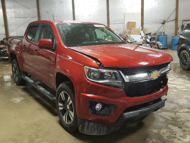 1GCGTCE33G1120678 - 2016 CHEVROLET COLORADO L MAROON photo 1