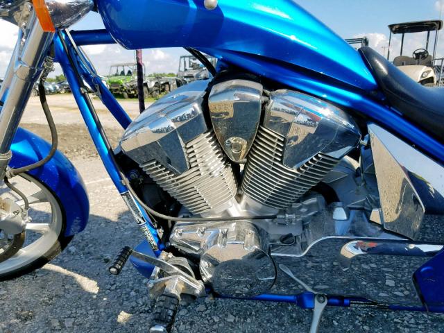 JH2SC6104AK003448 - 2010 HONDA VT1300 CX BLUE photo 7