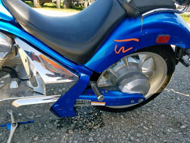 JH2SC6104AK003448 - 2010 HONDA VT1300 CX BLUE photo 9