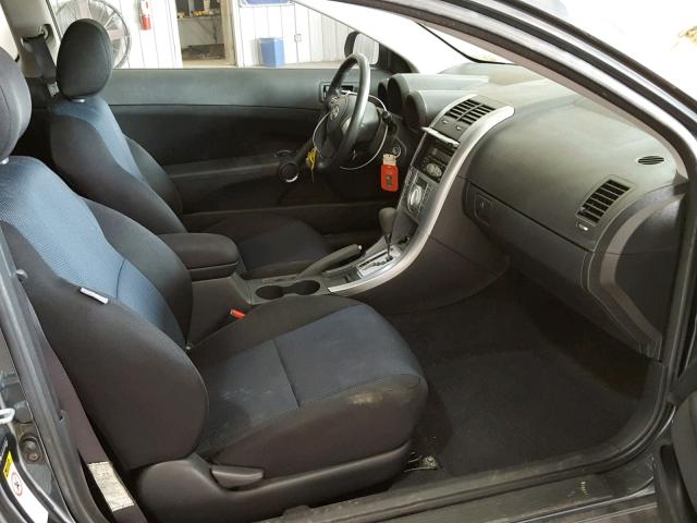 JTKDE167X70187666 - 2007 TOYOTA SCION TC ნაცრისფერი ფოტო 5