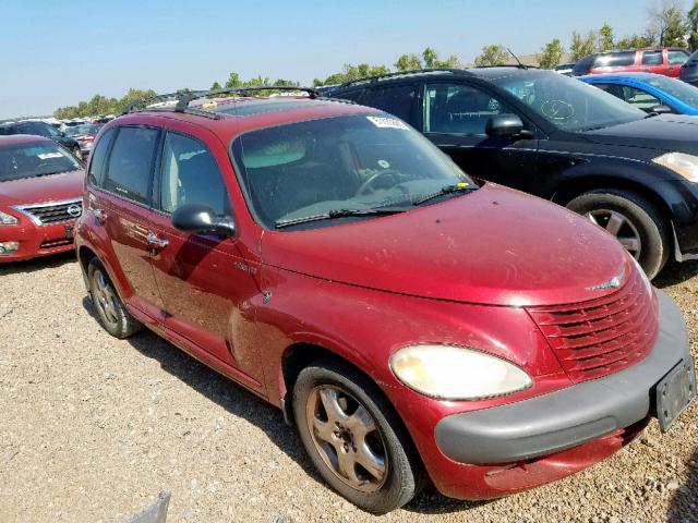 3C8FY4BB31T665695 - 2001 CHRYSLER PT CRUISER RED photo 1