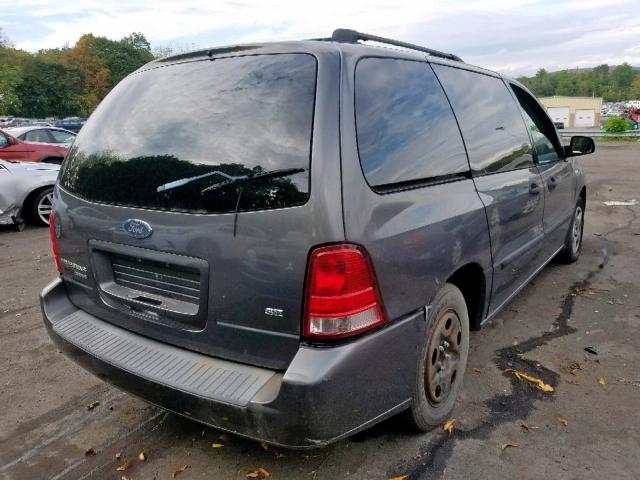 2FMZA516X6BA60164 - 2006 FORD FREESTAR S GRAY photo 4