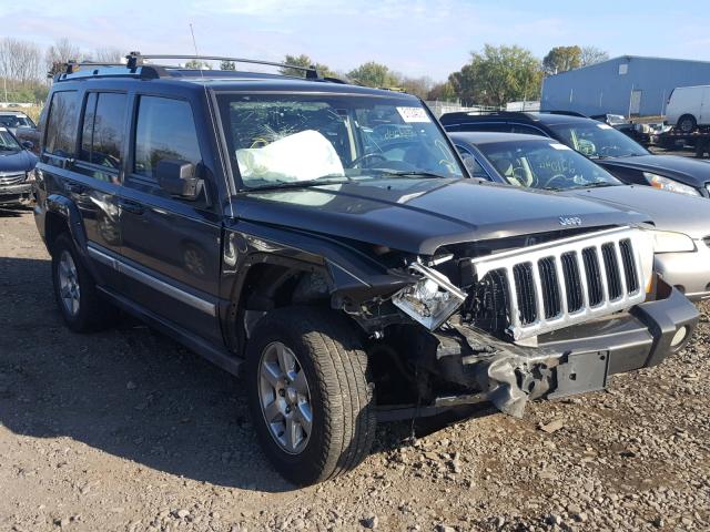 1J8HG58226C123316 - 2006 JEEP COMMANDER GRAY photo 1