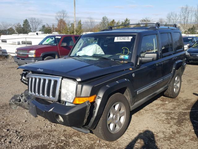 1J8HG58226C123316 - 2006 JEEP COMMANDER GRAY photo 2