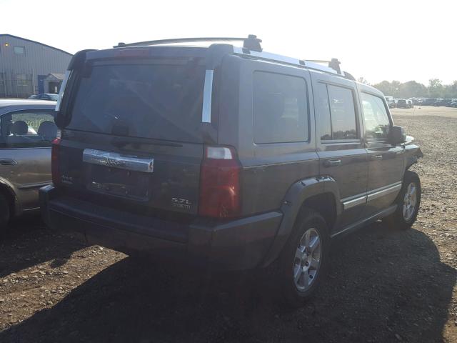 1J8HG58226C123316 - 2006 JEEP COMMANDER GRAY photo 4