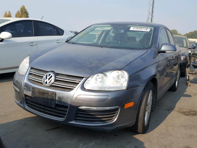 3VWEF71K67M201886 - 2007 VOLKSWAGEN JETTA WOLF GRAY photo 2