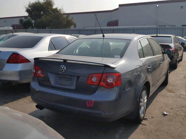 3VWEF71K67M201886 - 2007 VOLKSWAGEN JETTA WOLF GRAY photo 4