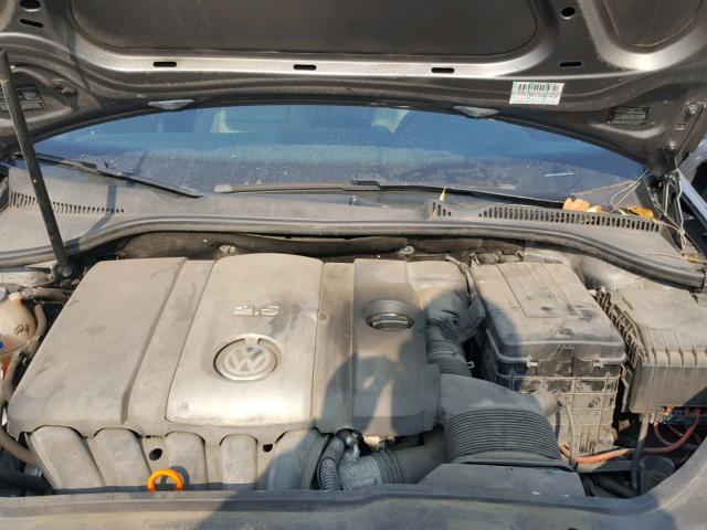 3VWEF71K67M201886 - 2007 VOLKSWAGEN JETTA WOLF GRAY photo 7