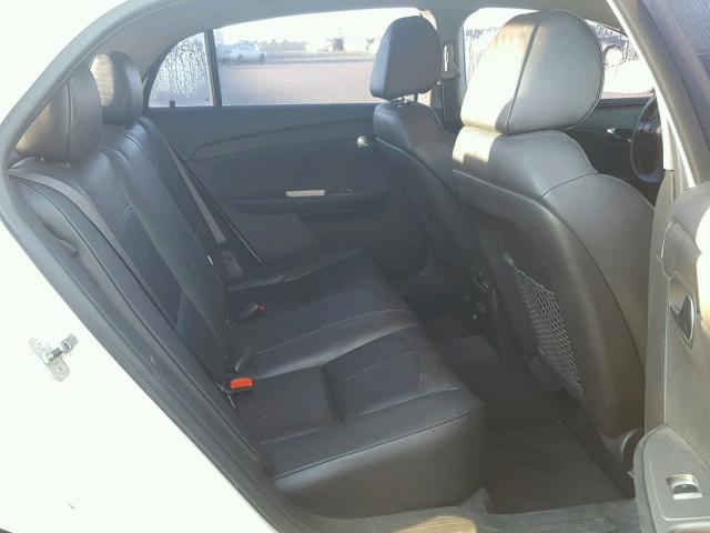 1G1ZE5E74BF155137 - 2011 CHEVROLET MALIBU LTZ თეთრი ფოტო 6