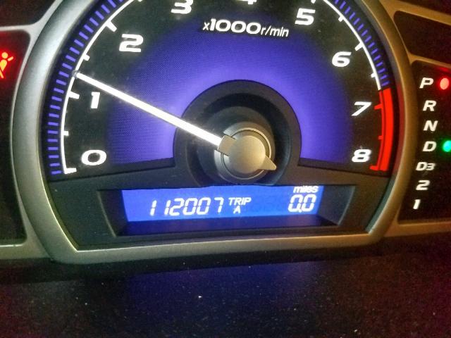 2HGFA16629H324683 - 2009 HONDA CIVIC LX-S Qara foto 8