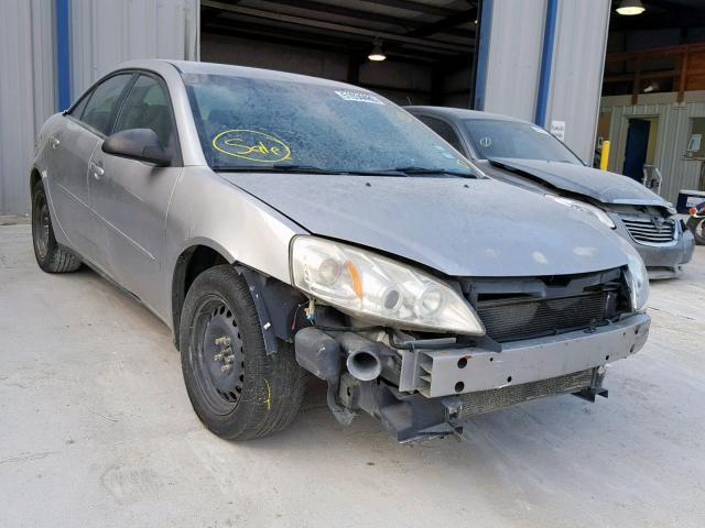 1G2ZF55B164160357 - 2006 PONTIAC G6 SE SILVER photo 1