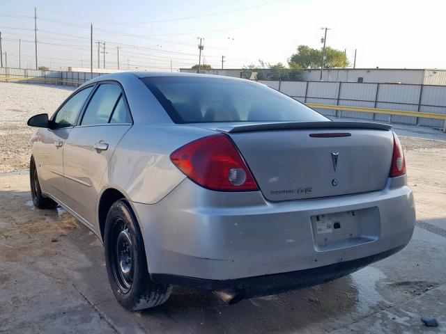 1G2ZF55B164160357 - 2006 PONTIAC G6 SE SILVER photo 3