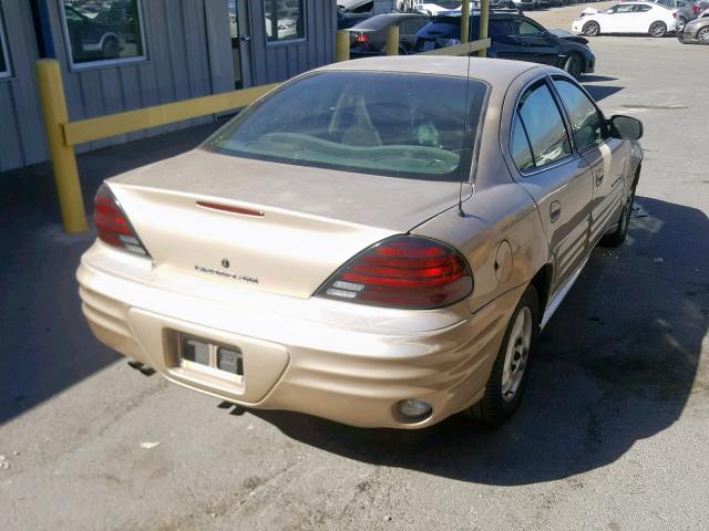 1G2NE52T31M645042 - 2001 PONTIAC GRAND AM GOLD photo 3