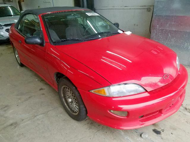 4G1JF32T1XB903940 - 1999 CHEVROLET CAVALIER Z RED photo 1