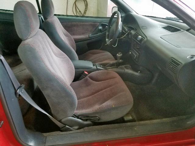 4G1JF32T1XB903940 - 1999 CHEVROLET CAVALIER Z RED photo 5