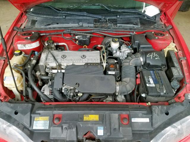 4G1JF32T1XB903940 - 1999 CHEVROLET CAVALIER Z RED photo 7