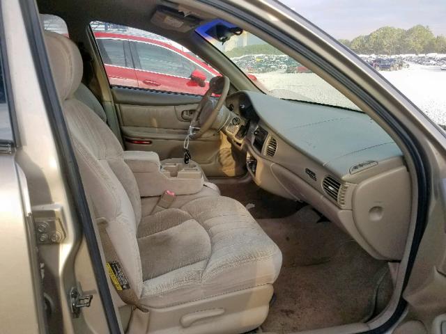 2G4WS52J721168938 - 2002 BUICK CENTURY CU TAN photo 5